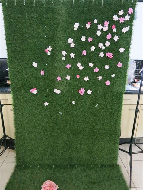 diy artificial grass wall backdrop - Freddy Boswell