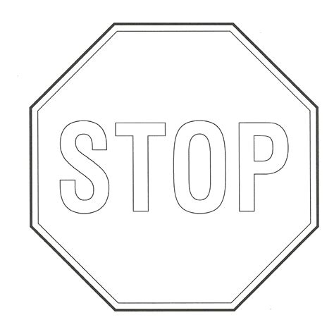 small stop sign clip art - Clip Art Library