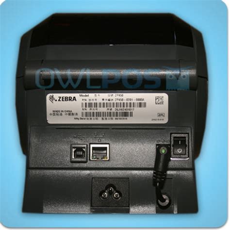 Zebra ZP 450 Ethernet Thermal Barcode Shipping Label Printer ZP450 UPS – Owl POS