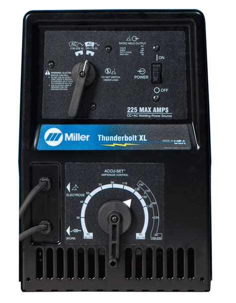 Miller Thunderbolt Xl 225/150 Ac/dc Stick Welder Manual