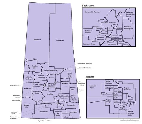 Canadian Election Atlas: Saskatchewan's new electoral map