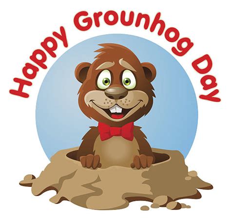 Groundhog Day Illustrations, Royalty-Free Vector Graphics & Clip Art ...