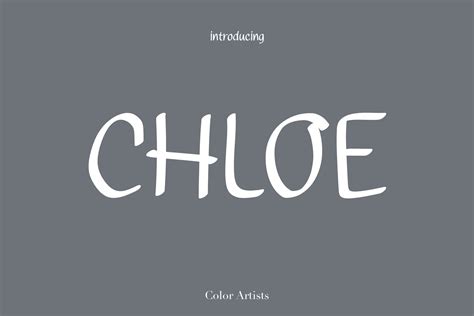 Chloe Font by MyFontsShop · Creative Fabrica