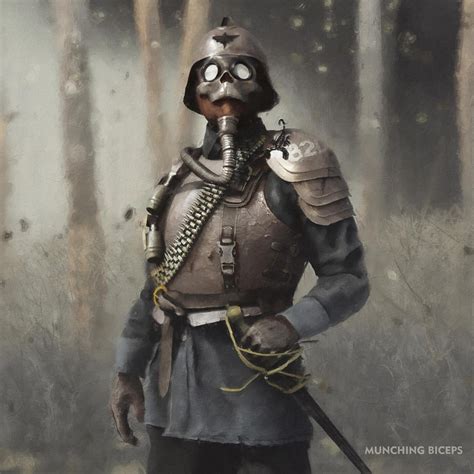 ArtStation - Warden Officer - Foxhole Commission