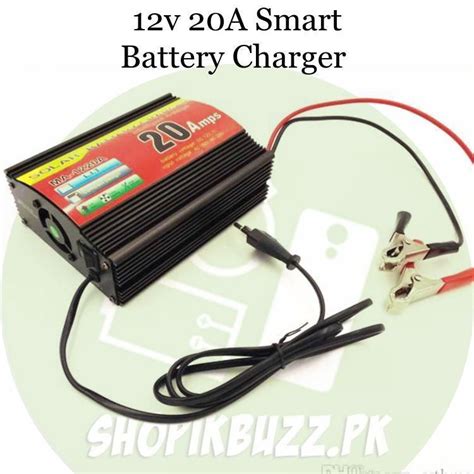 Battery Charger 12v 20A Automatic Intelligent | Shopikbuzz