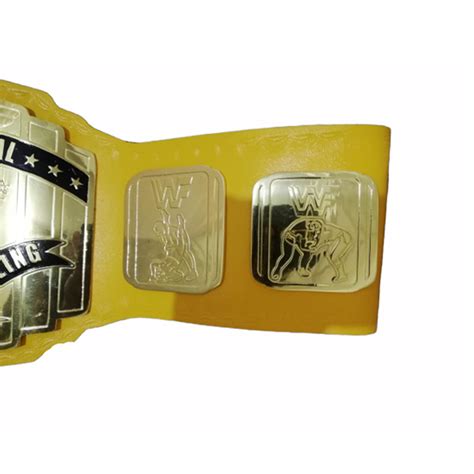 WWF INTERCONTINENTAL HEAVYWEIGHT WRESTLING CHAMPIONSHIP BELT REPLICA 2 ...