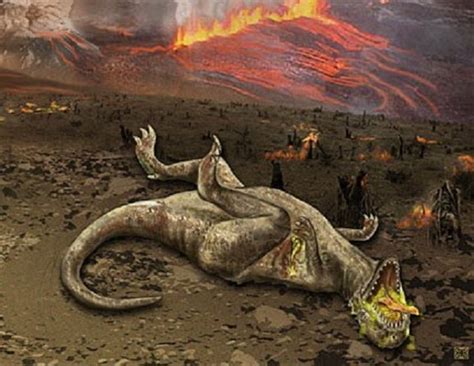 How volcanoes played a role in dinosaur die-off