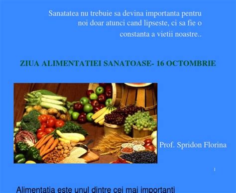 Alimentatie Sanatoasa Copii Ppt - 10