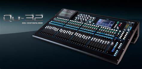 Allen & Heath QU32 Chrome Digital Mixing Console | Allen & Heath QU32 | India | Mumbai | Delhi ...