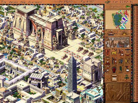 Screenshot of Pharaoh (Windows, 1999) - MobyGames