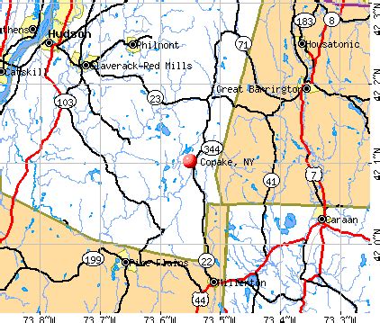 Copake, New York (NY 12516) profile: population, maps, real estate ...