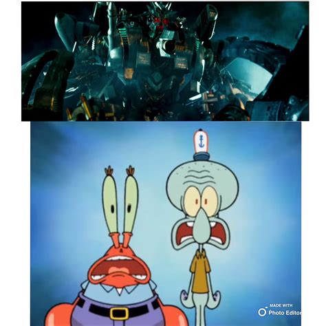 Squidward and mr. Krabs are scared of blackout by dhvipersrt10 on DeviantArt