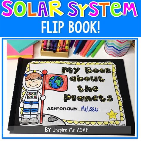 Solar System Flip Book: Student Created! - Inspire Me ASAP