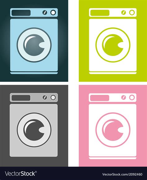 Washing machine Royalty Free Vector Image - VectorStock