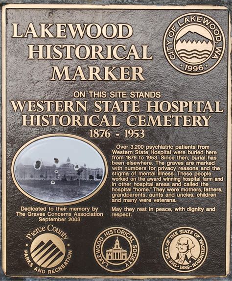 Western State Hospital Memorial Cemetery in Lakewood, Washington - Find a Grave Cemetery