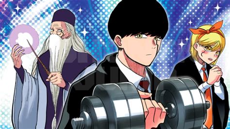 MASHLE: MAGIC AND MUSCLES Is HARRY POTTER Meets ONE PUNCH MAN - Nerdist