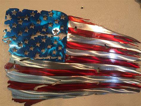 Metal Flag Art | 100% American-Made - Reflections in Metal ...