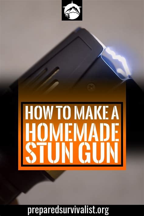 homemade stun gun - make your own DIY stun gun with these taser schematics. keep unwanted ...