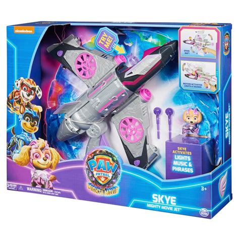 PAW Patrol: The Mighty Movie, Transforming Rescue Jet with Skye Mighty ...