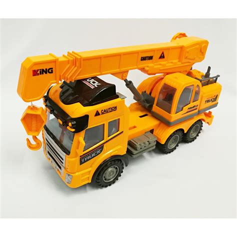 TOY CRANE TRUCK CONSTRUCTION LORRY - WORKING CRANE | Shopee Malaysia