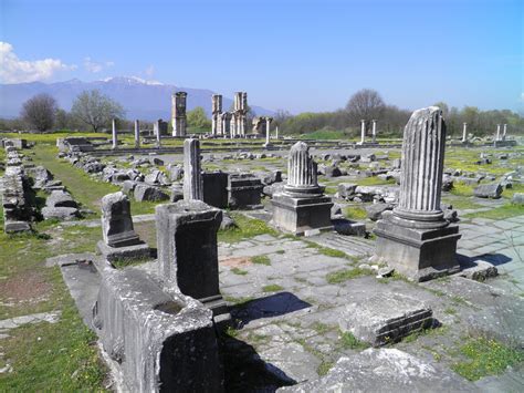 Roman Forum, Philippi (Illustration) - World History Encyclopedia