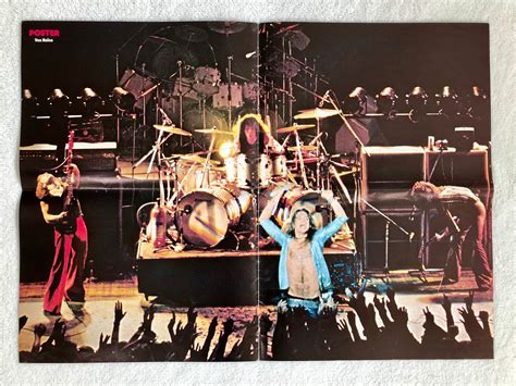 VAN HALEN 1978 live Swedish Poster Magazine 1970s Vintage Rare | Etsy