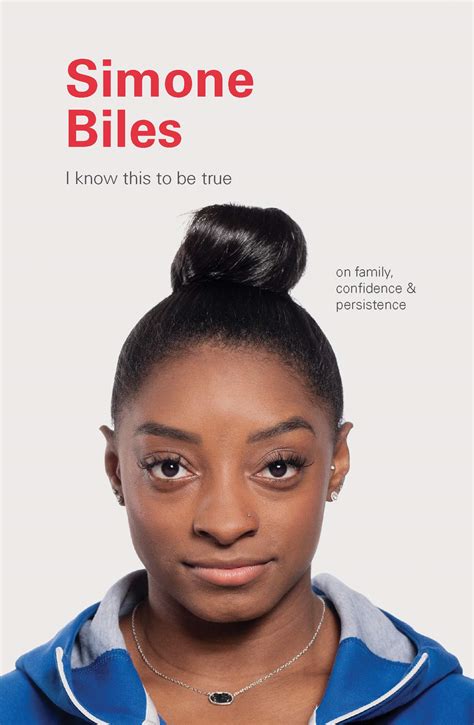 Simone Biles: On Family, Confidence, and Persistence by Geoff Blackwell