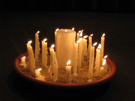 All Saints Day Lit Candles Saints And Sinners, All Saints Day, Grief, Birthday Candles ...