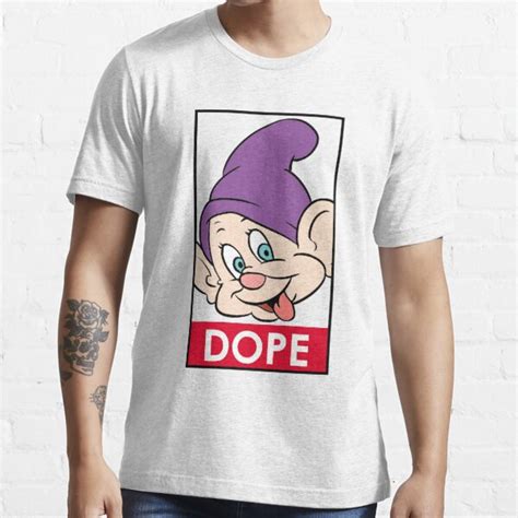 "Dopey" T-shirt for Sale by TwoLosers | Redbubble | dopey t-shirts - snow white t-shirts - seven ...