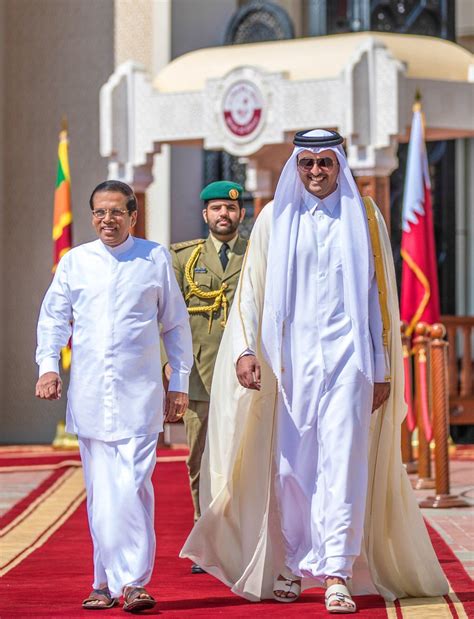 President Maithripala Sirisena’s State Visit to Qatar – Embassy