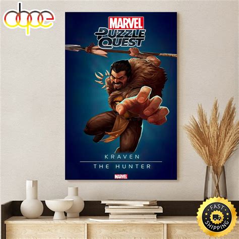 Kraven The Hunter Movie Canvas Poster – Musicdope80s.com