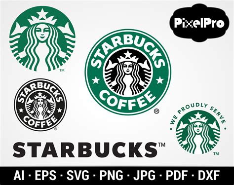 Starbucks Logo vector pdf/svg/jpg/svg/eps/png/ai File | Etsy