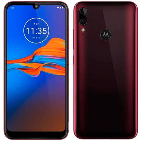 Celular MOTOROLA Moto E6S 4GB 64GB Octa Core Android 9.0 Dual Sim Rojo