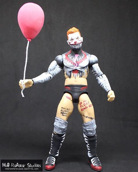 Custom WWE Mattel Finn Balor Elite Pennywise IT Action Figure NJPW ...