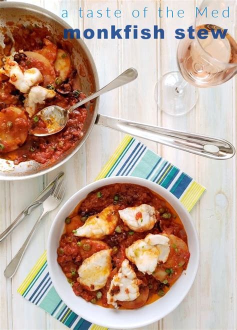 monkfish stew - a taste of the med - The Culinary Chase