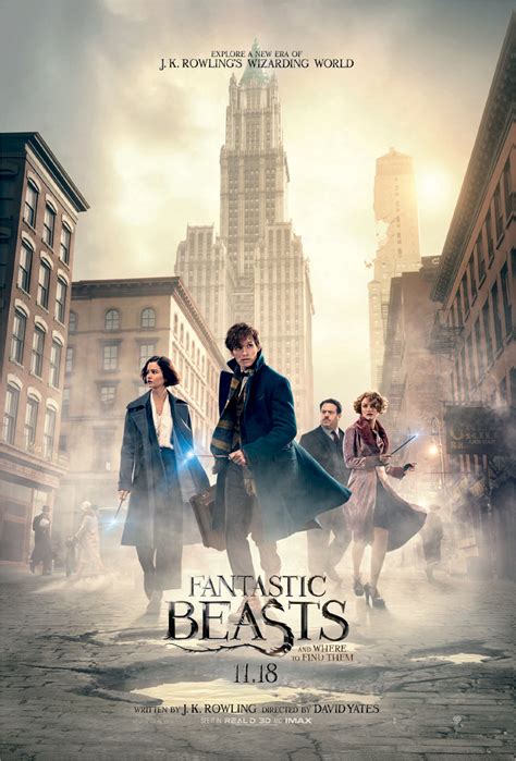 Fantastic Beasts and Where to Find Them Poster