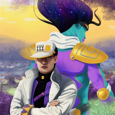 Jotaro Kujo & Star Platinum | Jotaro kujo, Digital artist, Artist