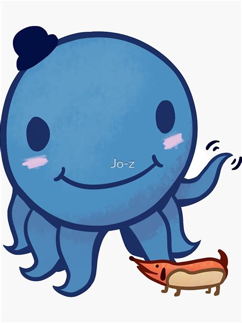 "Oswald and Weenie" Sticker for Sale by Jo-z | Redbubble