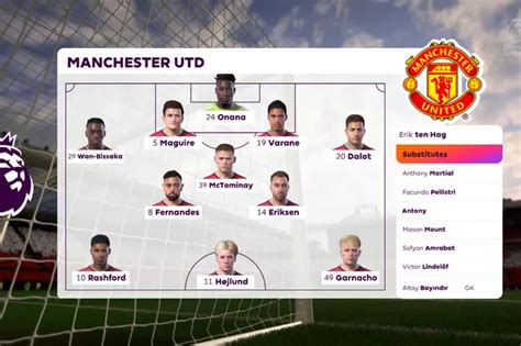 We simulated Manchester United vs Luton Town to get a score prediction ...