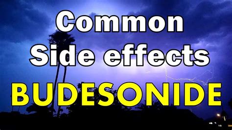 Budesonide Side Effects What You Need to Know