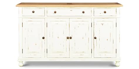 Farmhouse Sideboard - White Harvest & Driftwood | Old Cannery Furnitur