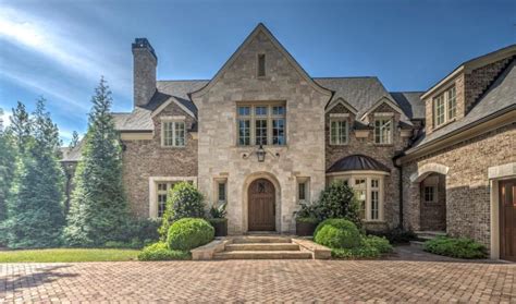 $2.895 Million Brick & Stone Mansion In Atlanta, GA | Homes of the Rich