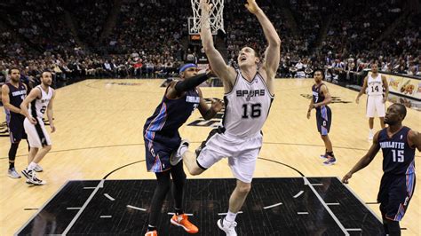 Aron Baynes highlights against the Charlotte Bobcats - Pounding The Rock