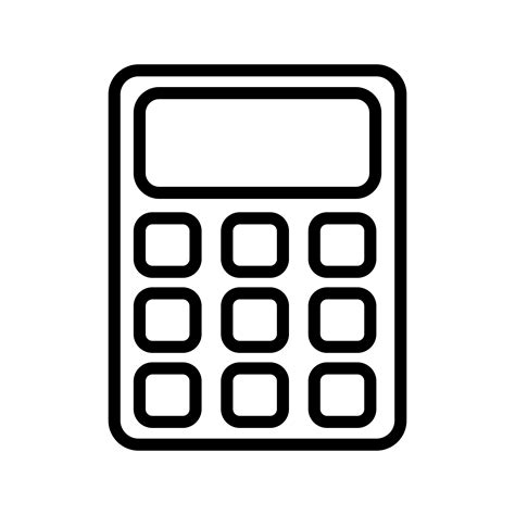 Vector Calculator Icon 356498 Vector Art at Vecteezy