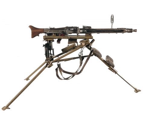 Rare Original World War II Nazi MG-42 Fully Automatic Class III Light Machine Gun with Tons of Acces