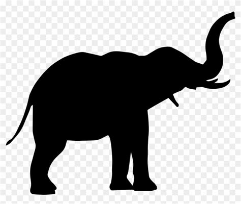 Elephant Side View Png - Elephant Silhouette Transparent Background ...