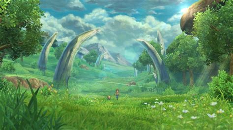 Nu Ni Kuni | Ni no kuni, Fantasy landscape, Anime scenery