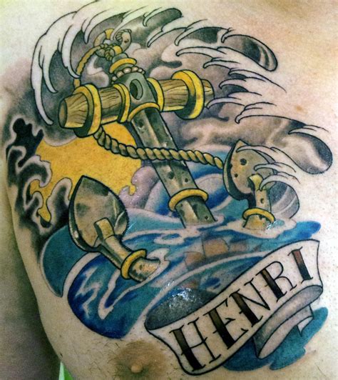 anchor tattoo by mojoncio on DeviantArt