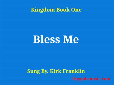 Bless Me Christian Song Lyrics