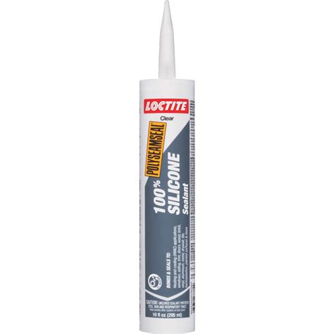 Loctite 1508974 Clear Polyseamseal 100% Silicone Sealant Tube, 10 oz - Walmart.com - Walmart.com